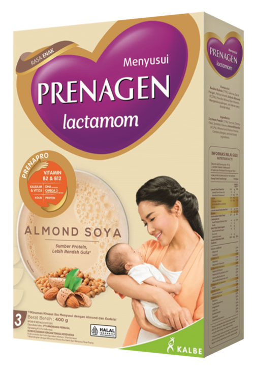 Varian Rasa Web Prenagen Lactamom Almond Soya Tanpa Kompresi